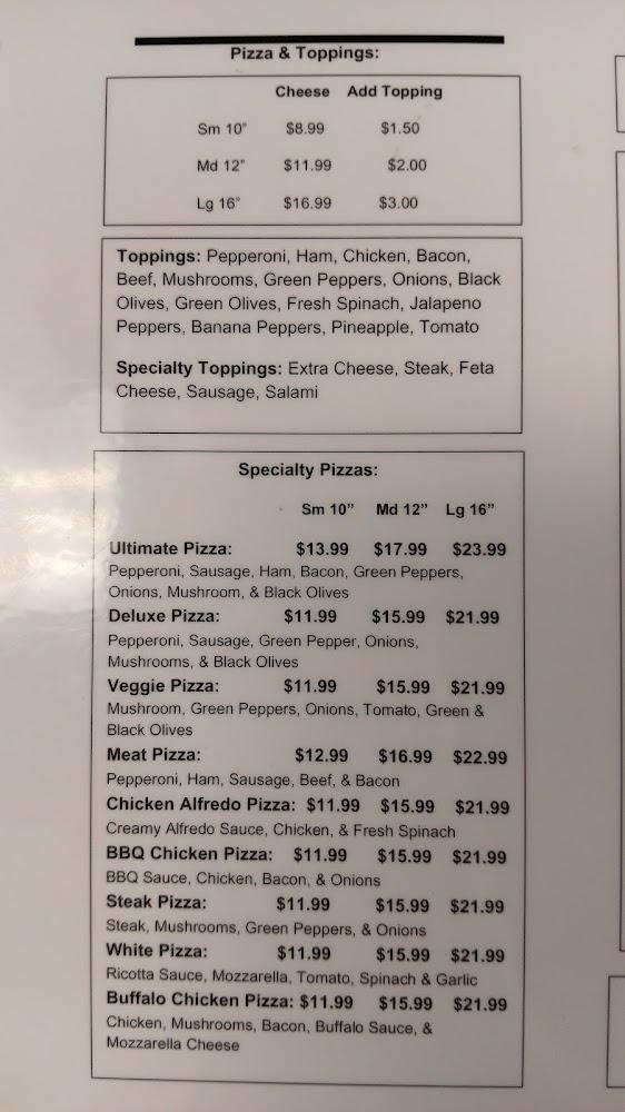 Arno Pizza Menu image 3